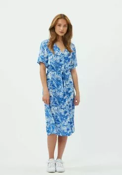 Moves Simsa 2638 - Jurk - Strong Blue