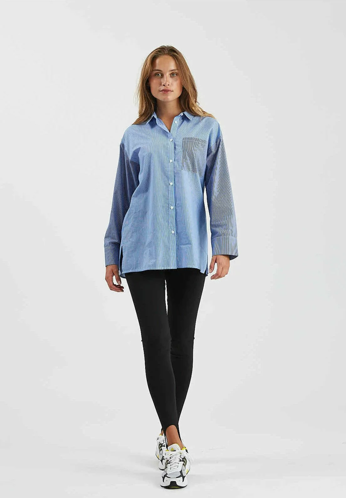 Moves Dari - Overhemdblouse - Blue Depth 4 Moves Dari - Overhemdblouse - Blue Depth - Afbeelding 2