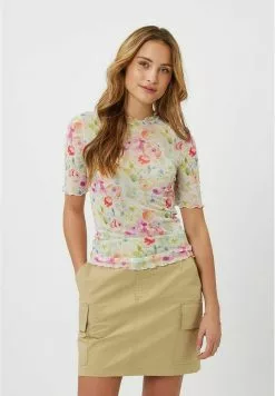 Moves Markhild Ss - Blouse - Multi Colour