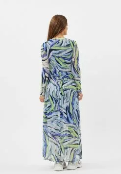 Moves Marisan - Maxi-Jurk - Blue Iris -Moves Winkel 16e36b8989b141baaaad34c39949a447