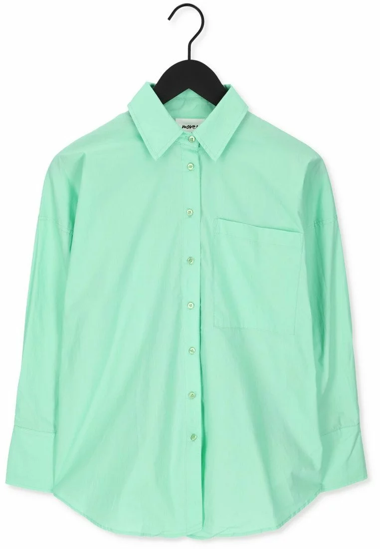 Moves Elanu 2464 - Overhemdblouse - Groen 6 Moves Elanu 2464 - Overhemdblouse - Groen - Afbeelding 4