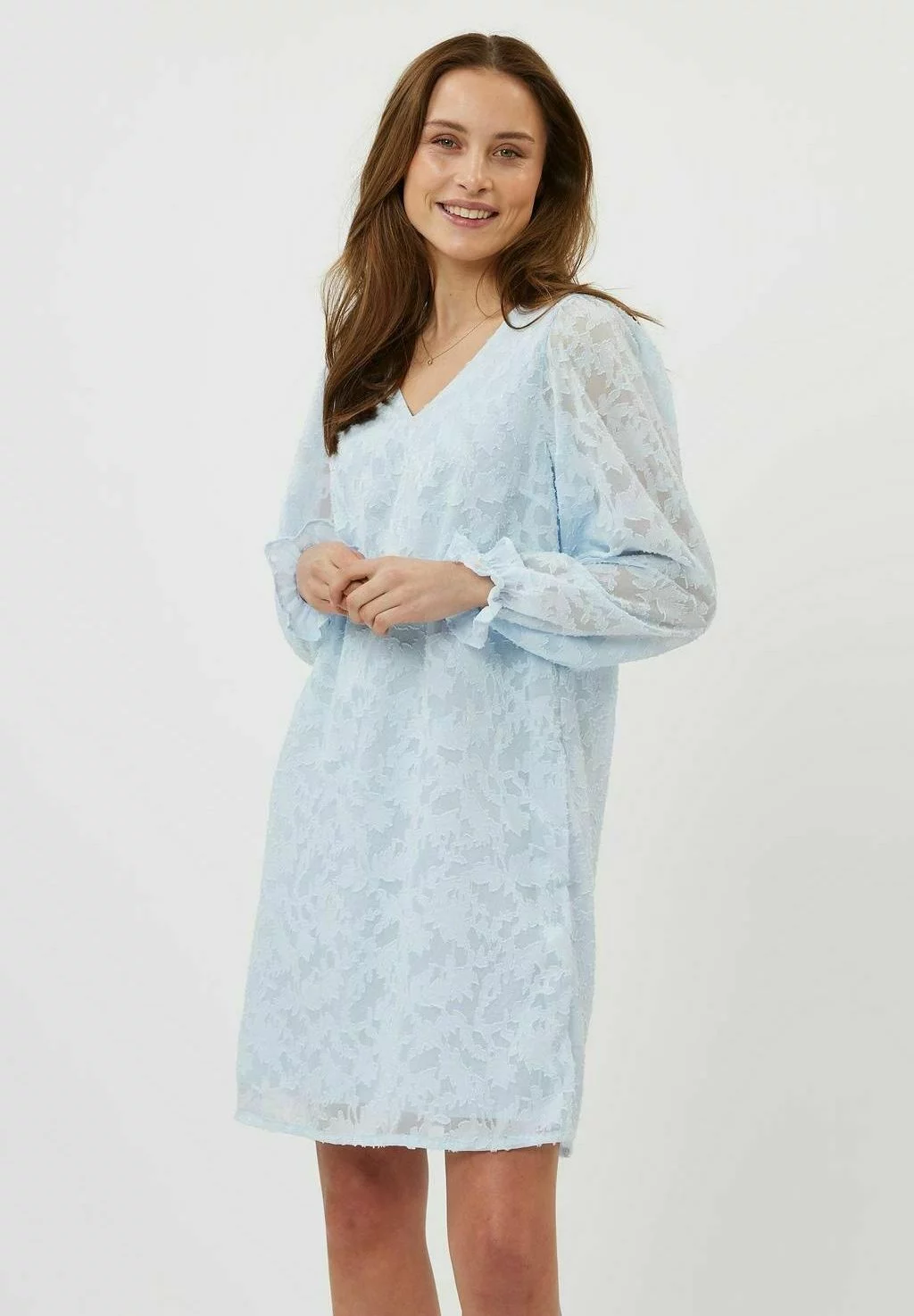 Moves Ritale 2836 - Jurk - Iced Aqua 3 Moves Ritale 2836 - Jurk - Iced Aqua