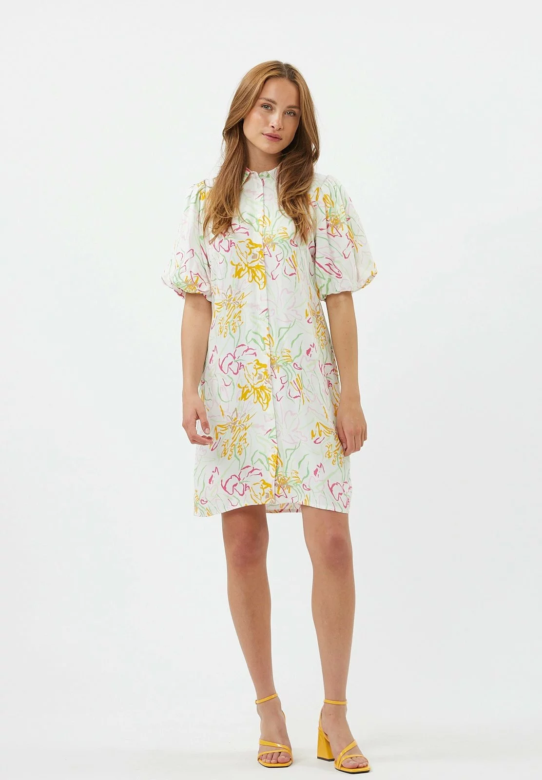 Moves Jinna 2649 - Blousejurk - Snow White 4 Moves Jinna 2649 - Blousejurk - Snow White - Afbeelding 2