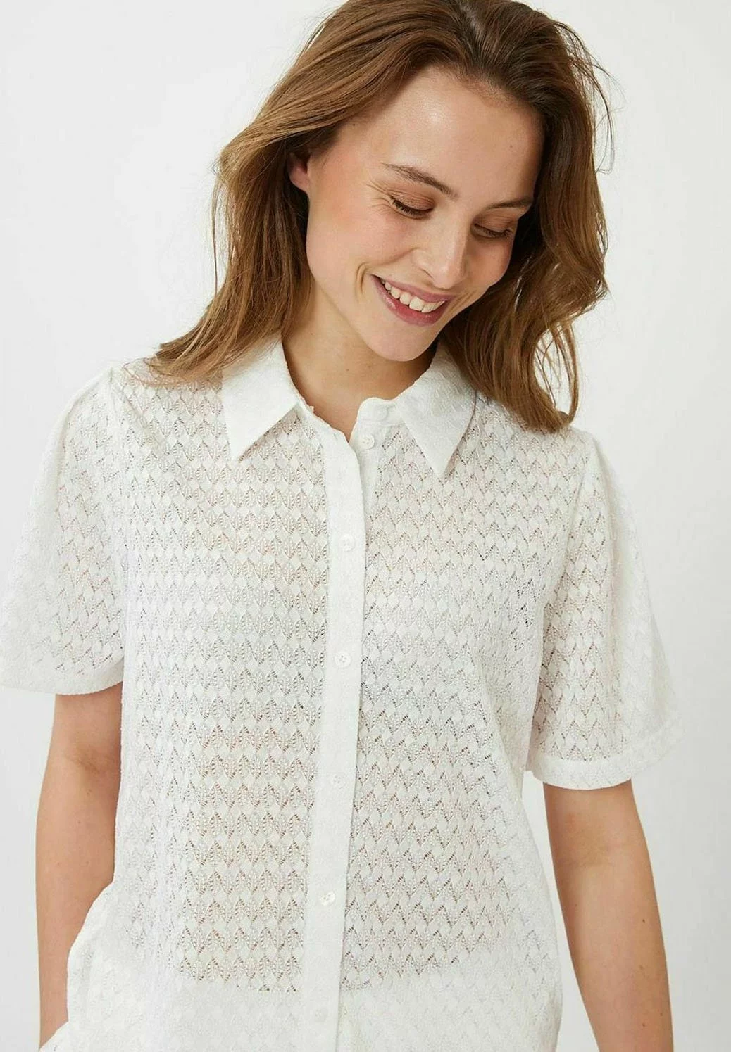 Moves Kilina- Overhemdblouse - Snow White 6 Moves Kilina- Overhemdblouse - Snow White - Afbeelding 4