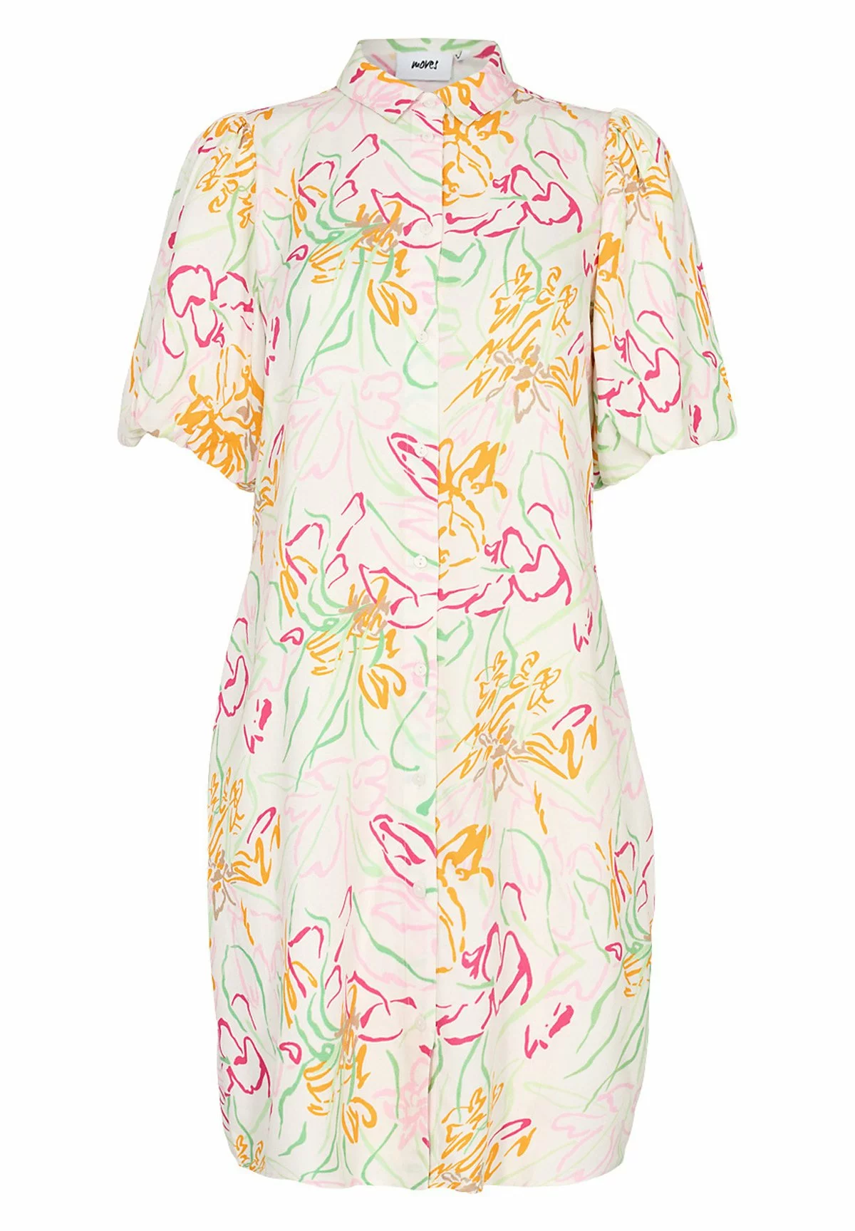 Moves Jinna 2649 - Blousejurk - Snow White 7 Moves Jinna 2649 - Blousejurk - Snow White - Afbeelding 5