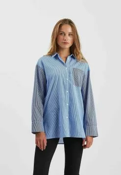 Moves Dari - Overhemdblouse - Blue Depth