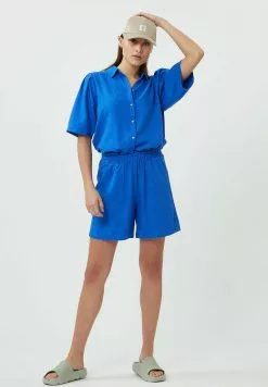 Moves Lollie - Overhemdblouse - Strong Blue