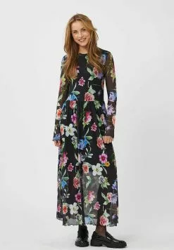 Moves Marisan- Maxi-Jurk - Black