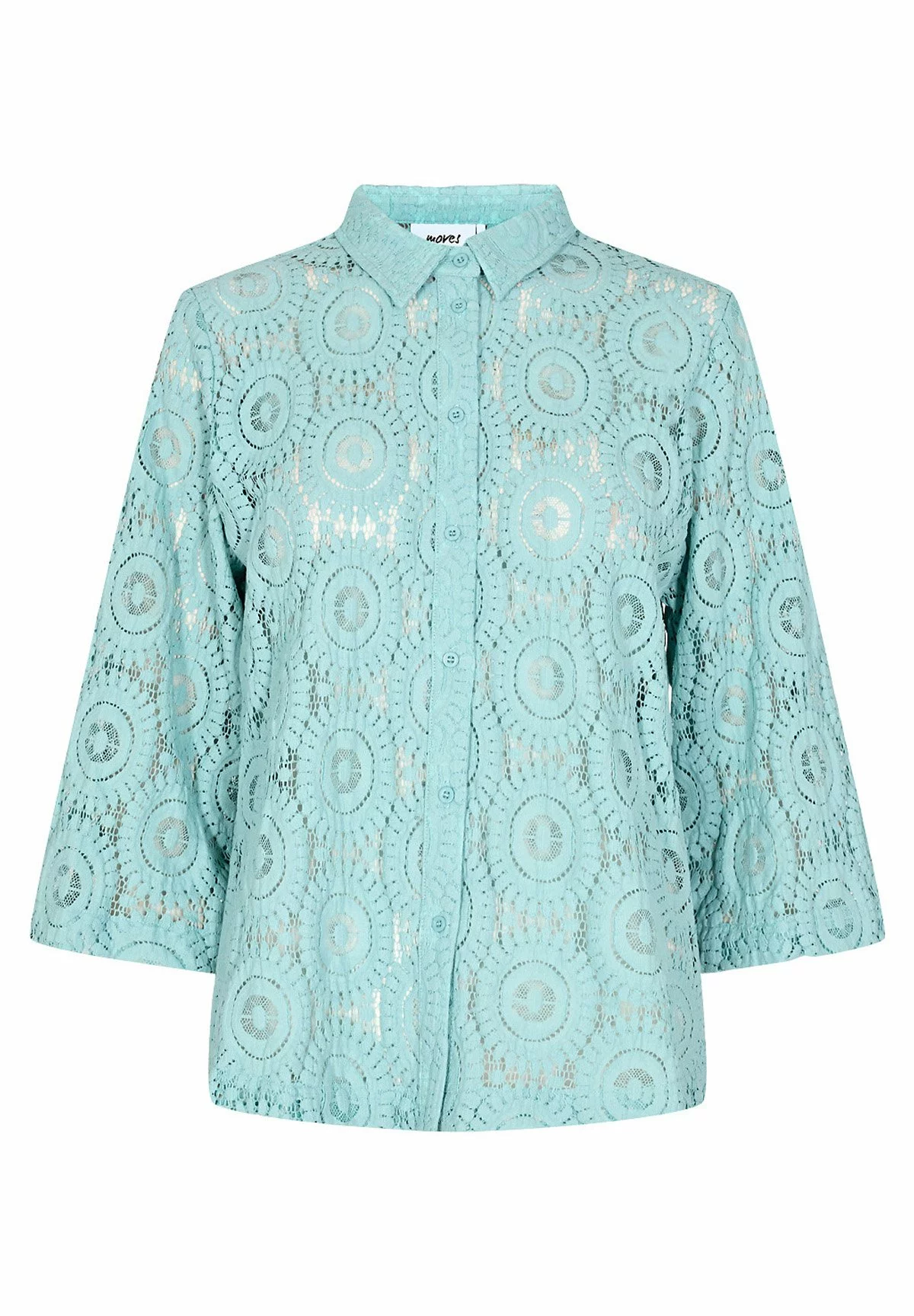 Moves Lasi- Overhemdblouse - Porcelain Blue 3 Moves Lasi- Overhemdblouse - Porcelain Blue