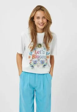 Moves Bermot 2756 - T-Shirt Print - White