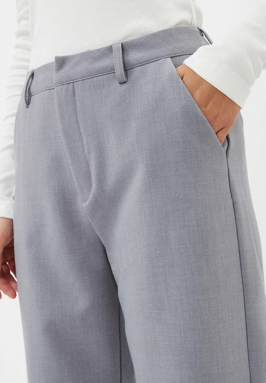 Moves Hamasti - Broek - Grey Melange 6 Moves Hamasti - Broek - Grey Melange - Afbeelding 4