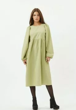 Moves Stini 2710 - Jurk - Sap Green