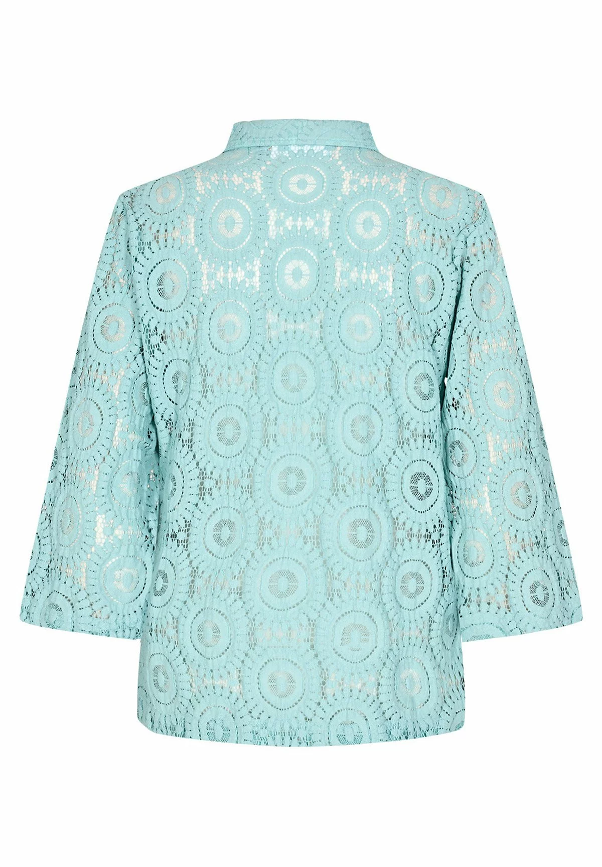 Moves Lasi- Overhemdblouse - Porcelain Blue 5 Moves Lasi- Overhemdblouse - Porcelain Blue - Afbeelding 3