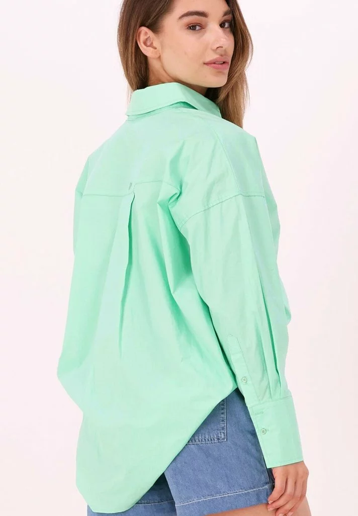 Moves Elanu 2464 - Overhemdblouse - Groen 4 Moves Elanu 2464 - Overhemdblouse - Groen - Afbeelding 2