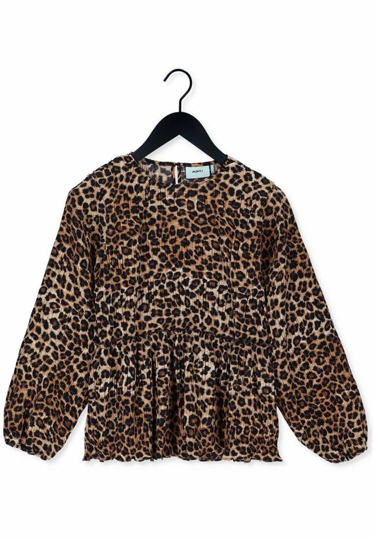 Moves Michaluna- Blouse - Bruin 6 Moves Michaluna- Blouse - Bruin - Afbeelding 4