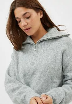 Moves Motrina - Trui - Light Grey Melange -Moves Winkel 996fd3fef31046189685ad5cd49d0d03
