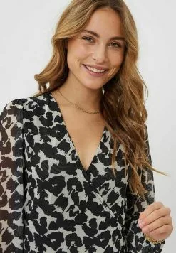 Moves Wrapluna- Maxi-Jurk - Black -Moves Winkel 9b24009fc74f4c2ea08db50c4cebc625