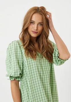 Moves Duella Ss 2628 - Jurk - Pastel Green -Moves Winkel 9cdcf568d0ca469faebc04303b87ed3a