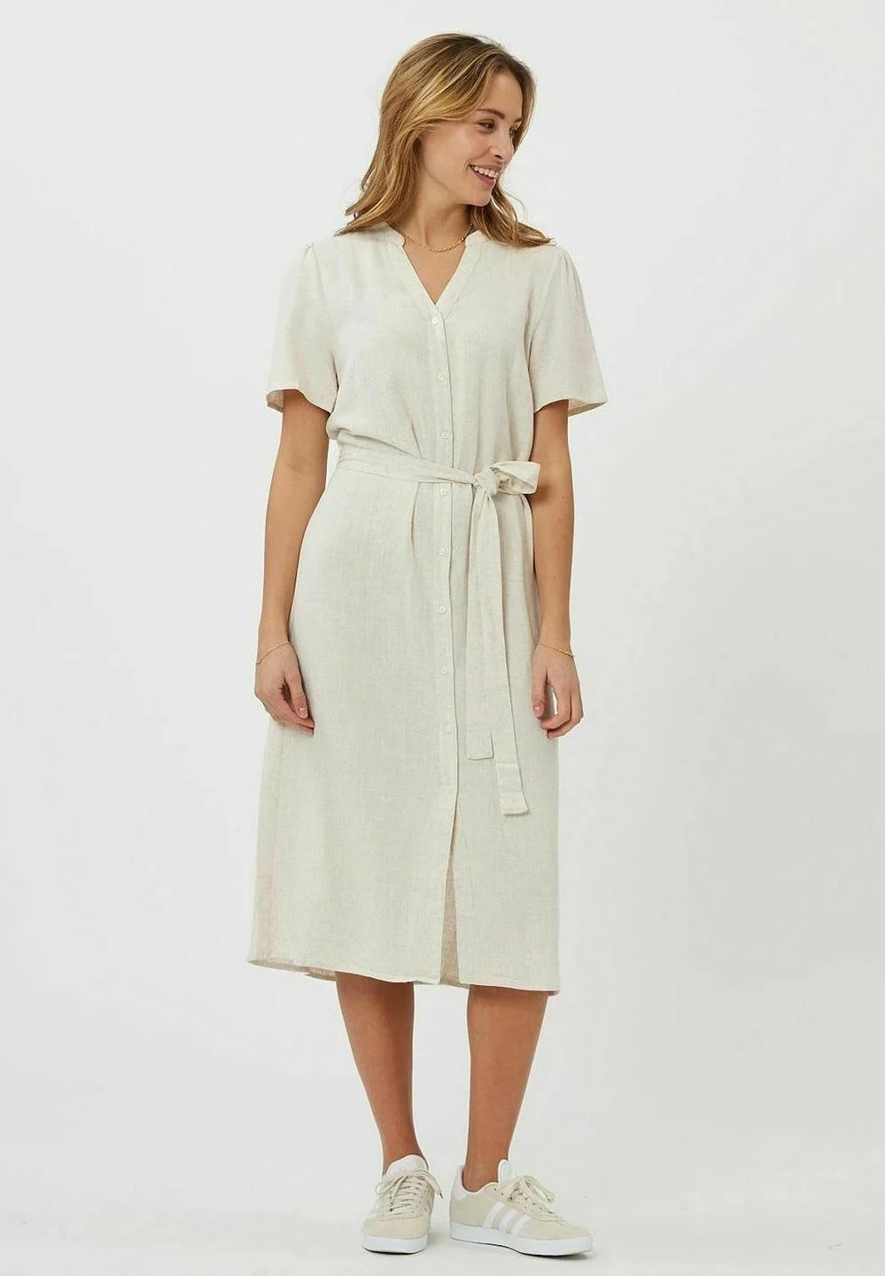 Moves Kolbana- Blousejurk - Warm Sand 3 Moves Kolbana- Blousejurk - Warm Sand