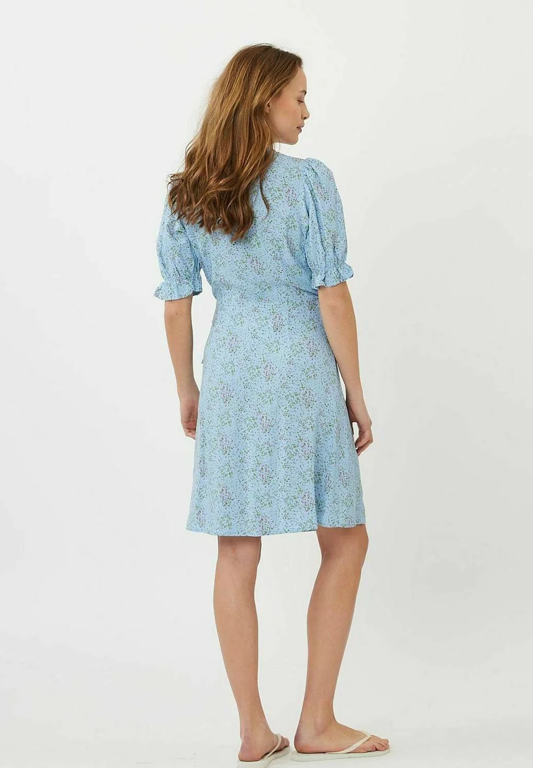 Moves Wrapmollie Ss - Jurk - Blue Bell 4 Moves Wrapmollie Ss - Jurk - Blue Bell - Afbeelding 2