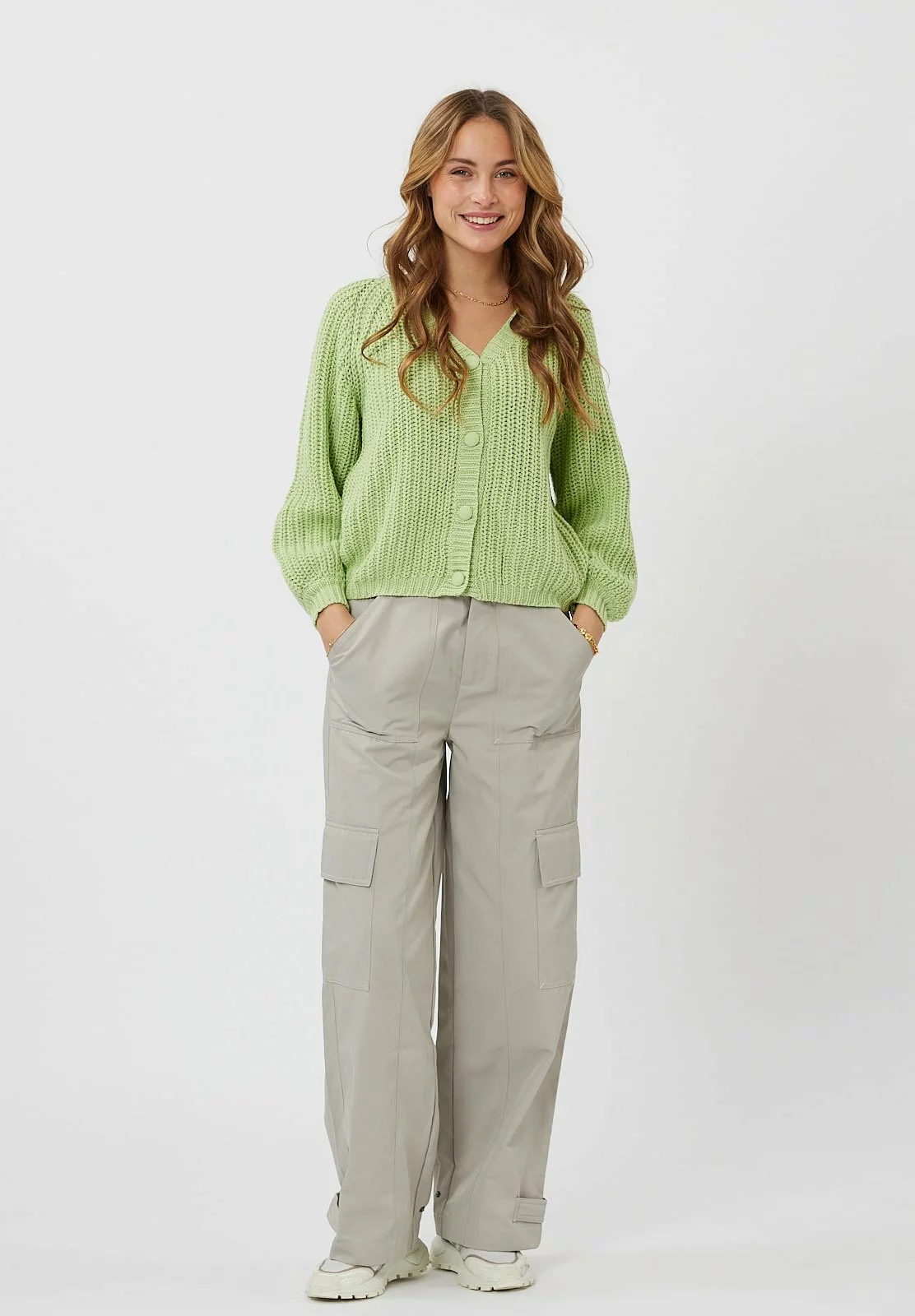 Moves Momo- Vest - Sap Green 4 Moves Momo- Vest - Sap Green - Afbeelding 2