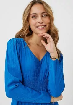 Moves Feolina - Jurk - Malibu Blue 10 Moves Feolina - Jurk - Malibu Blue -Moves Winkel ad6fb03e2e4c4ad4bd4fd855fe1d7123