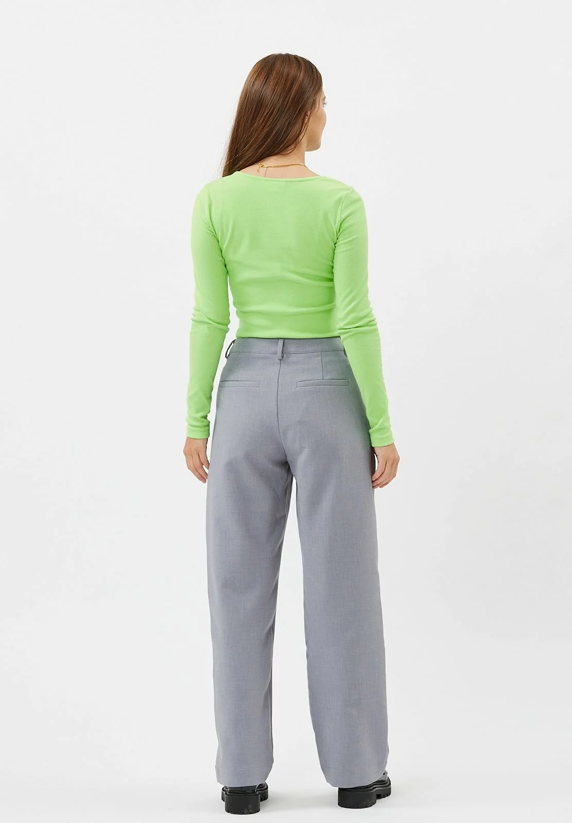 Moves Luvie - Longsleeve - Sap Green 5 Moves Luvie - Longsleeve - Sap Green - Afbeelding 3