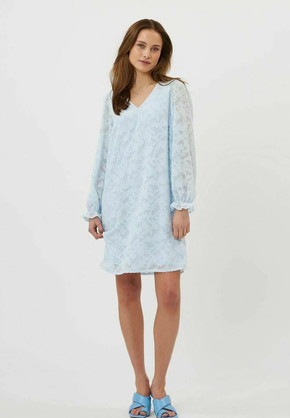 Moves Ritale 2836 - Jurk - Iced Aqua 4 Moves Ritale 2836 - Jurk - Iced Aqua - Afbeelding 2