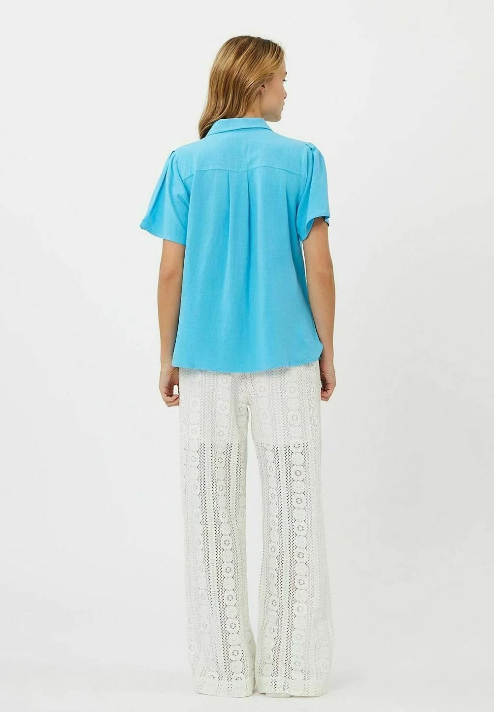 Moves Koluna - Overhemdblouse - Bonnie Blue 5 Moves Koluna - Overhemdblouse - Bonnie Blue - Afbeelding 3