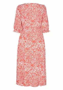 Moves Duella - Jurk - Hot Coral -Moves Winkel cac8269522844df58e50bc1bba5e42d8