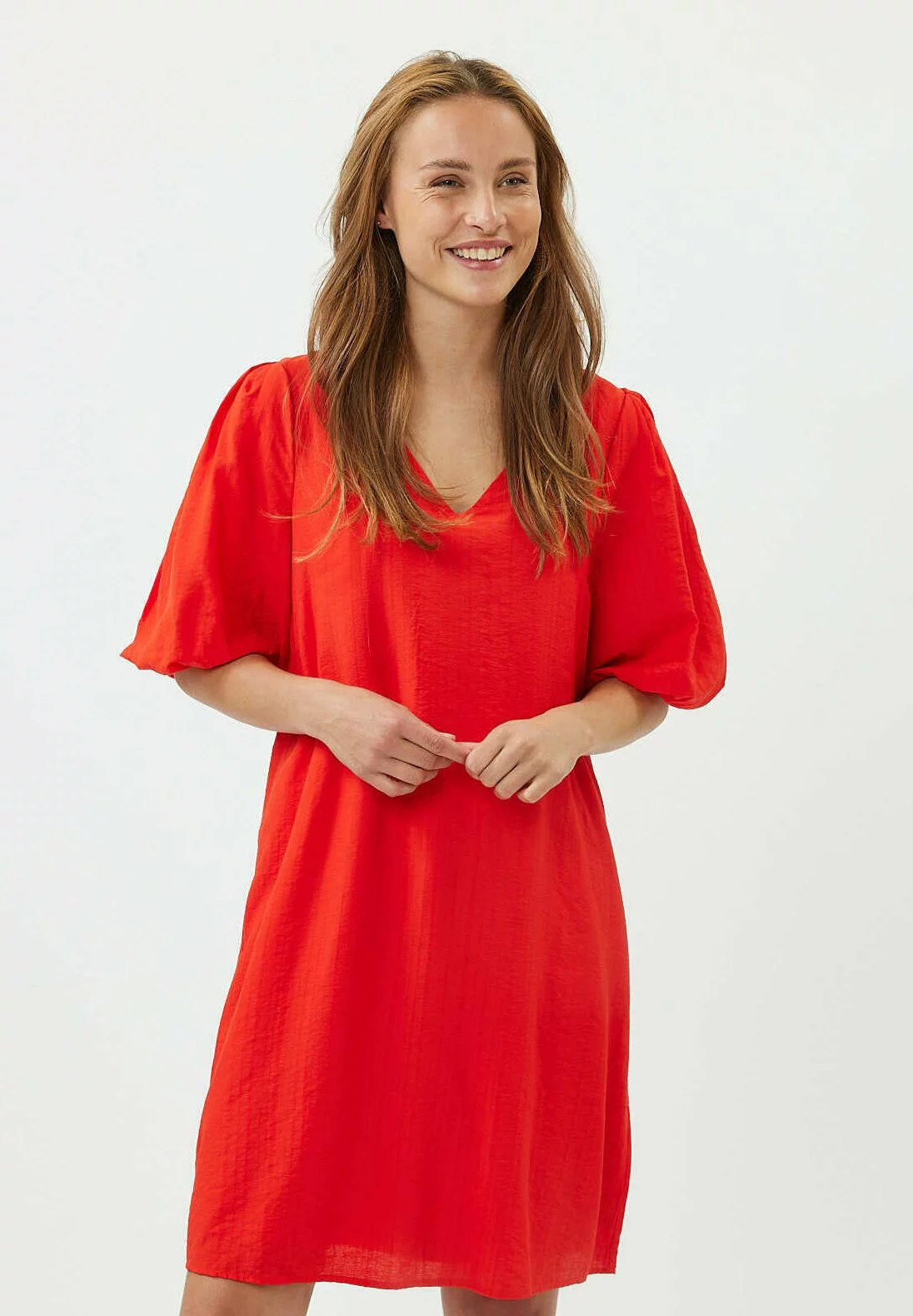 Moves Nomali - Jurk - Poppy Red 3 Moves Nomali - Jurk - Poppy Red