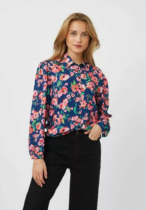 Moves Stula - Overhemdblouse - Navy Blazer -Moves Winkel ecc9bbcced9c4e2ca930aa7eaeb4f675