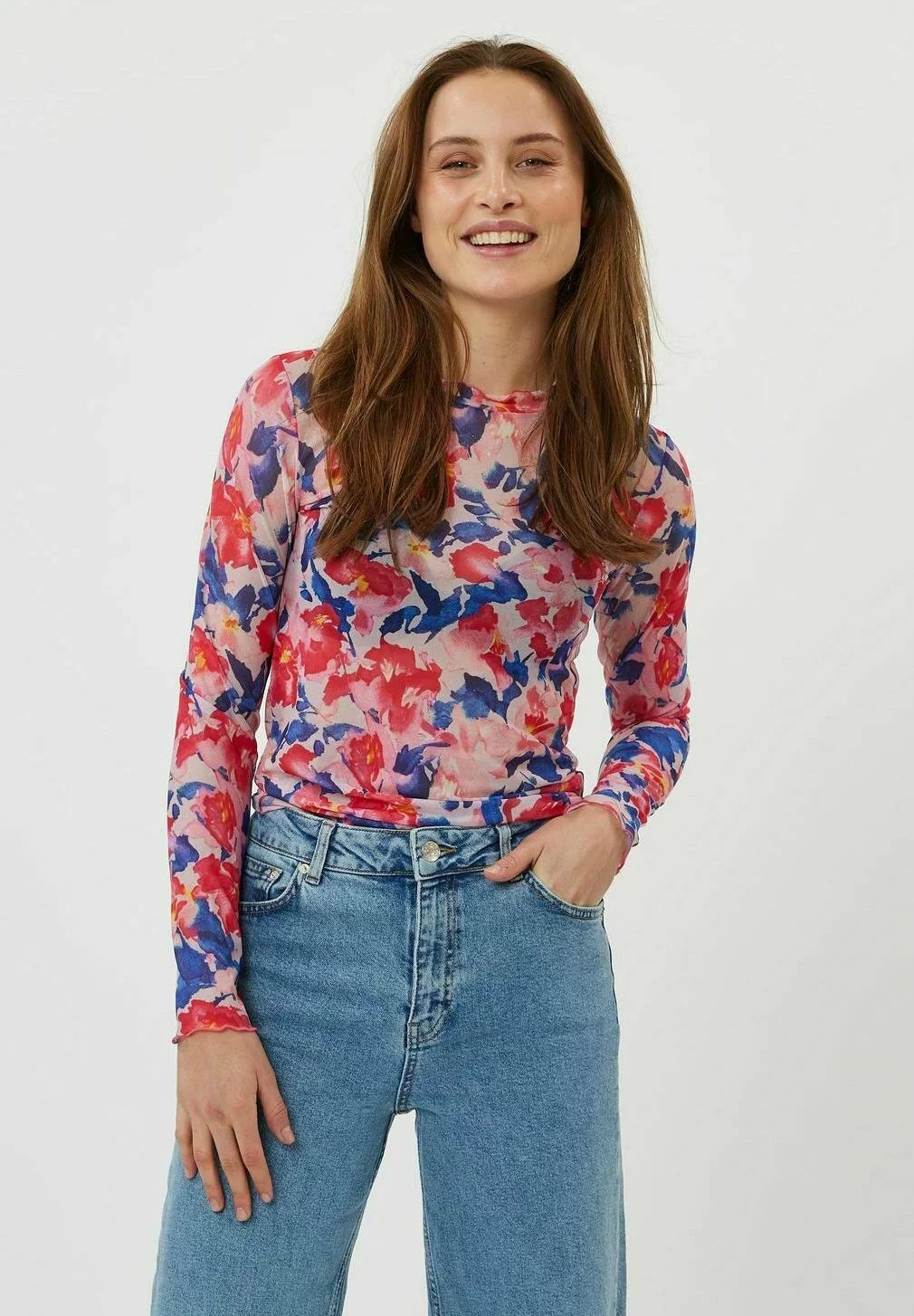 Moves Markhild - Blouse - Fuchsia Pink 3 Moves Markhild - Blouse - Fuchsia Pink