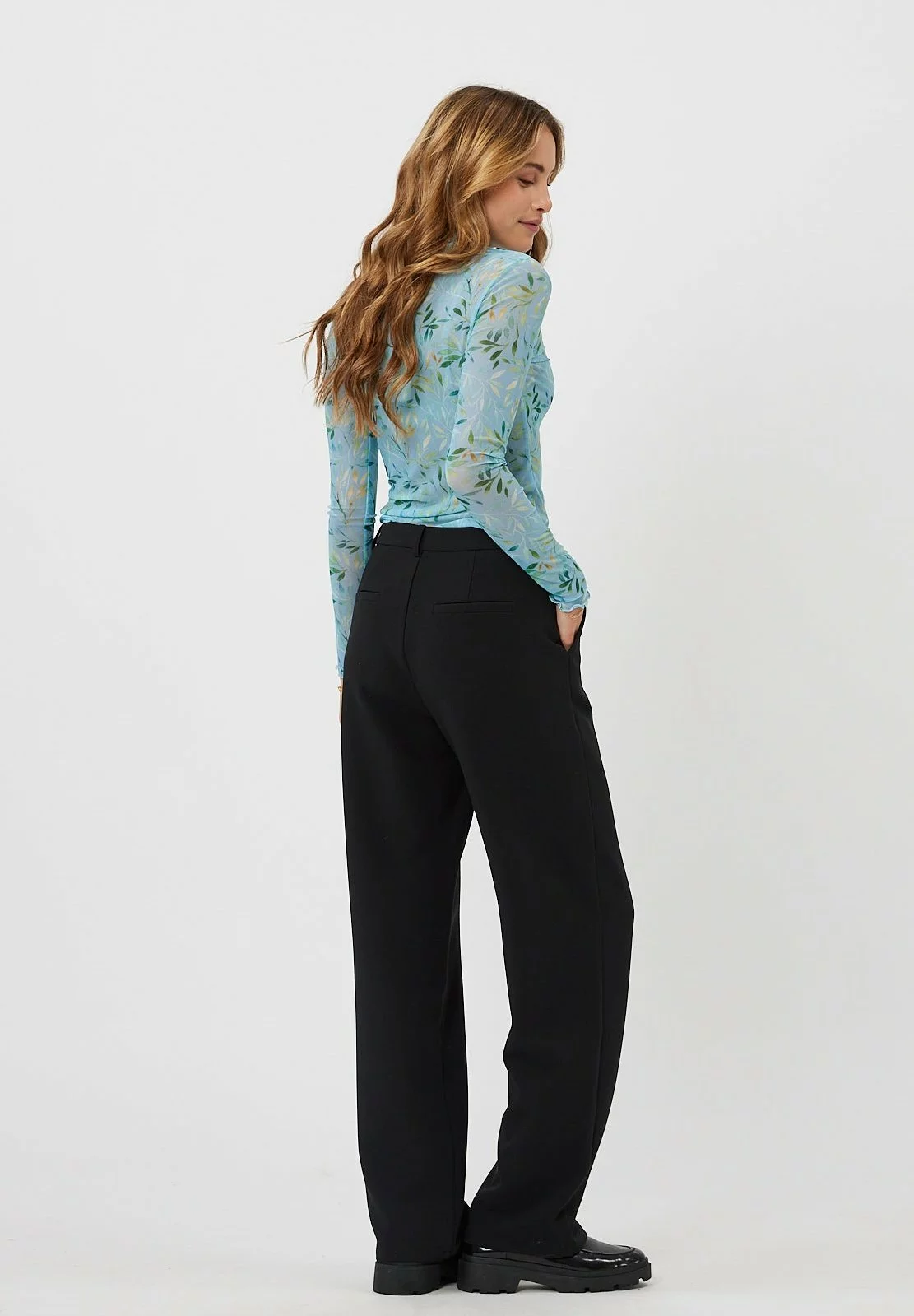 Moves Filana- Blouse - Porcelain Blue 5 Moves Filana- Blouse - Porcelain Blue - Afbeelding 3